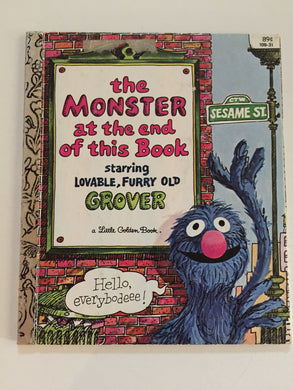 The Monster At The End Of This Book - Slickcatbooks