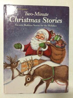 Two-Minute Christmas Stories Favorite Bedtime Stories for the Holidays - Slickcatbooks