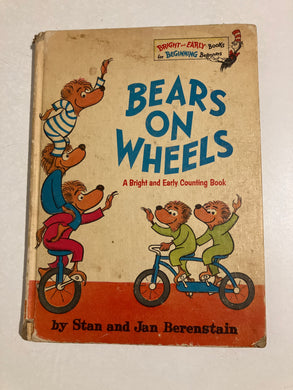 Bears on Wheels: A Bright and Early Counting Book - Slick Cat Books 