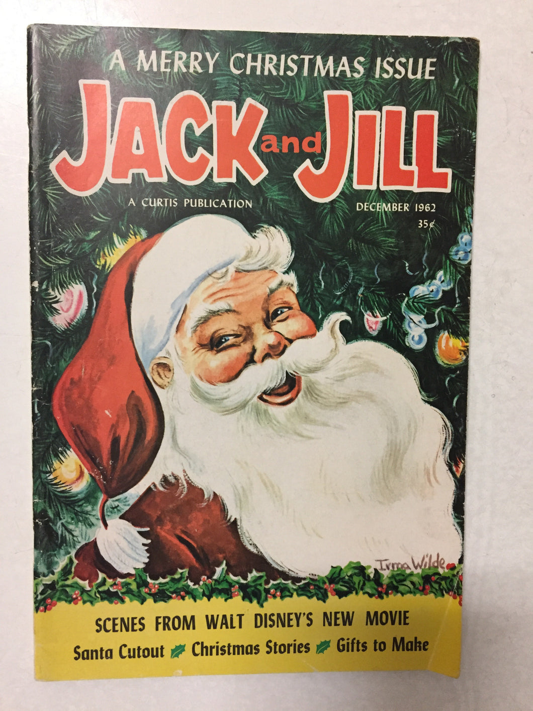 Jack and Jill Magazine A Merry Christmas Issue December 1962 - Slickcatbooks