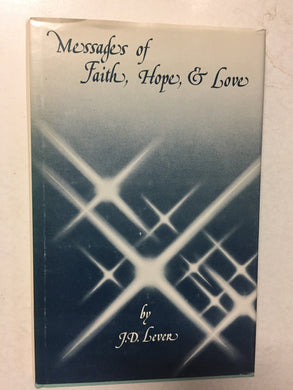 Messages of Faith, Hope & Love - Slickcatbooks