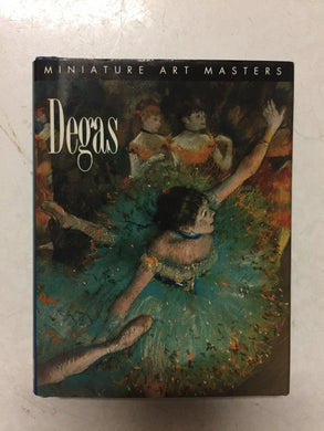 Degas Miniature Art Masters - Slick Cat Books