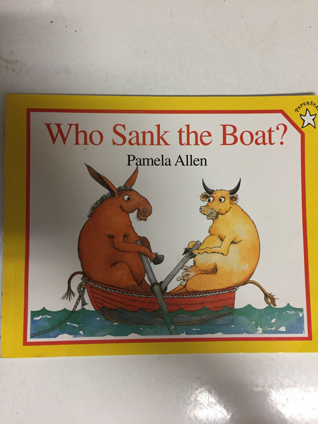 Who Sank the Boat - Slickcatbooks