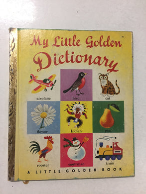 My Little Golden Dictionary - Slickcatbooks