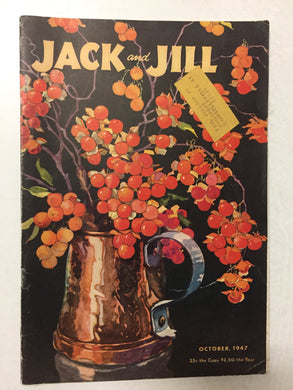 Jack and Jill Magazine October 1947 - Slickcatbooks