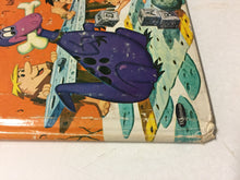 Hanna-Barbera's Fred Flintstone Bewildered Baby-Sitter With Pebbles - Slickcatbooks