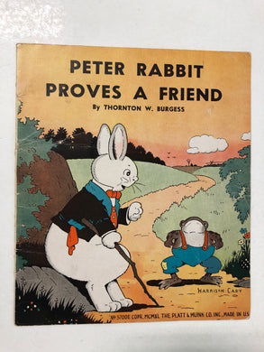Peter Rabbit Proves a Friend - Slick Cat Books 