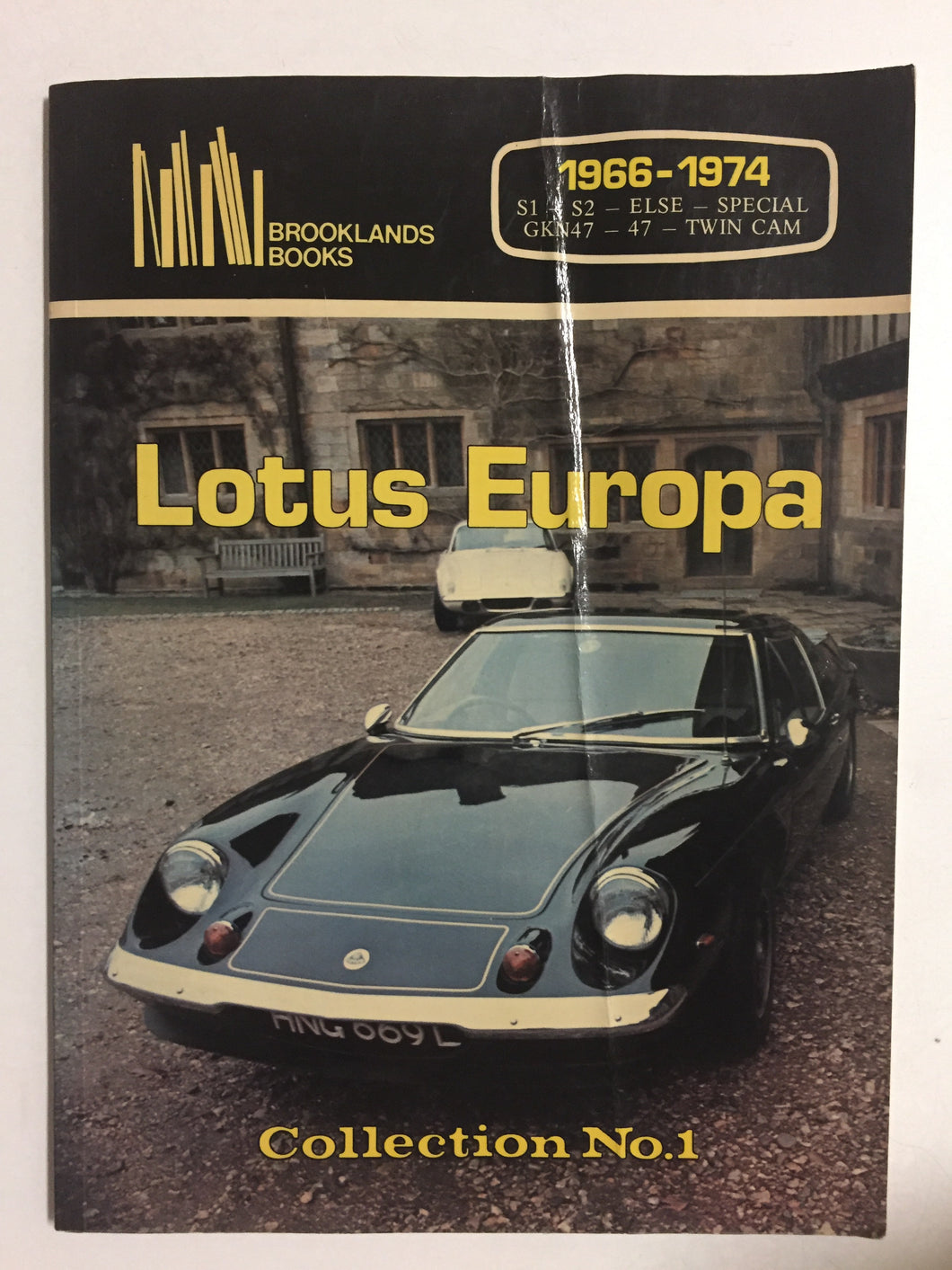 Lotus Europa Collection No. 1 1966-1974 - Slick Cat Books 